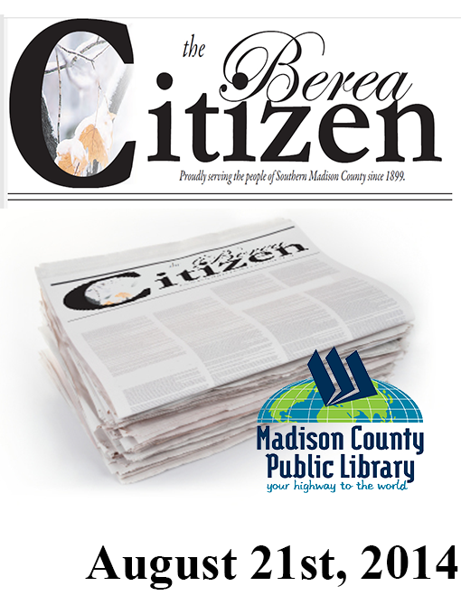 Title details for The Berea Citizen 2014 08/21 by Beth Myers - Available